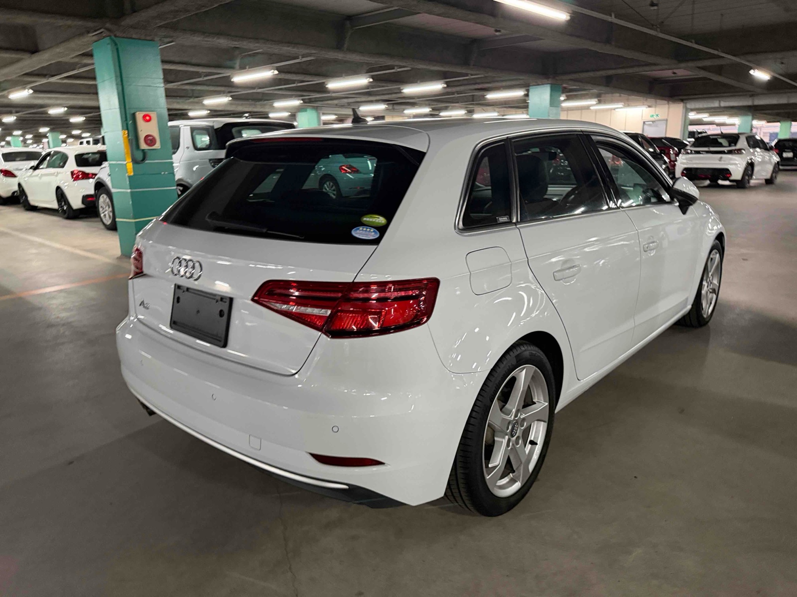 2021 AUDI A3 RA auction-graded Japanese used car for sale export to United Kingdom 