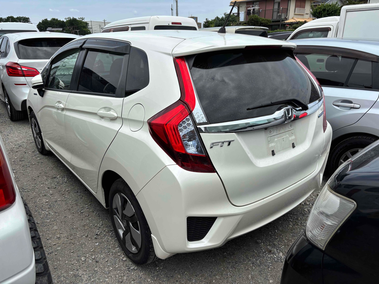 2014 HONDA FIT 4 auction-graded Japanese used car for sale export to United Kingdom 