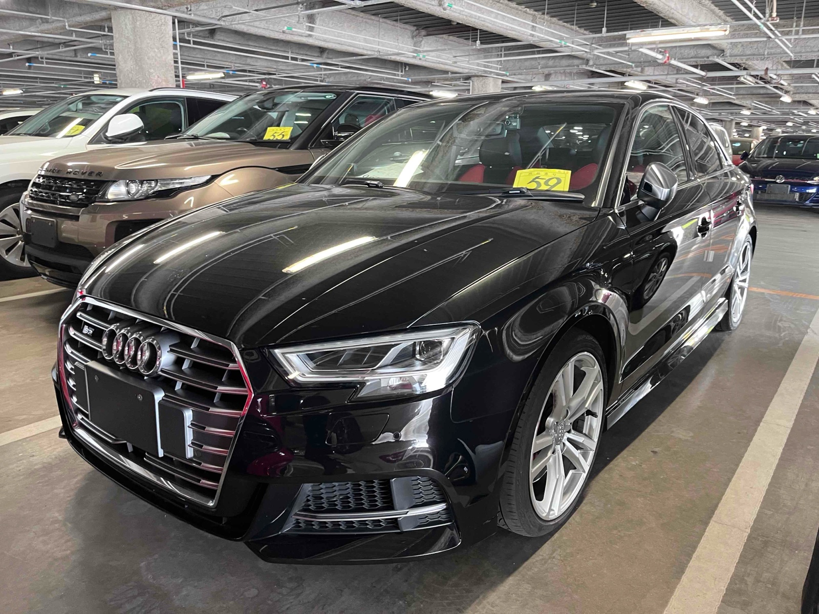 2018 AUDI S3 4 auction-graded Japanese used car for sale export to United Kingdom 