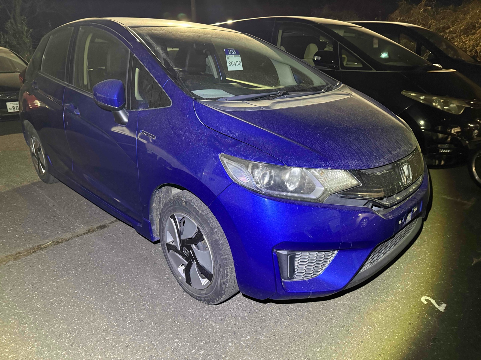 2014 HONDA FIT 4 auction-graded Japanese used car for sale export to United Kingdom 