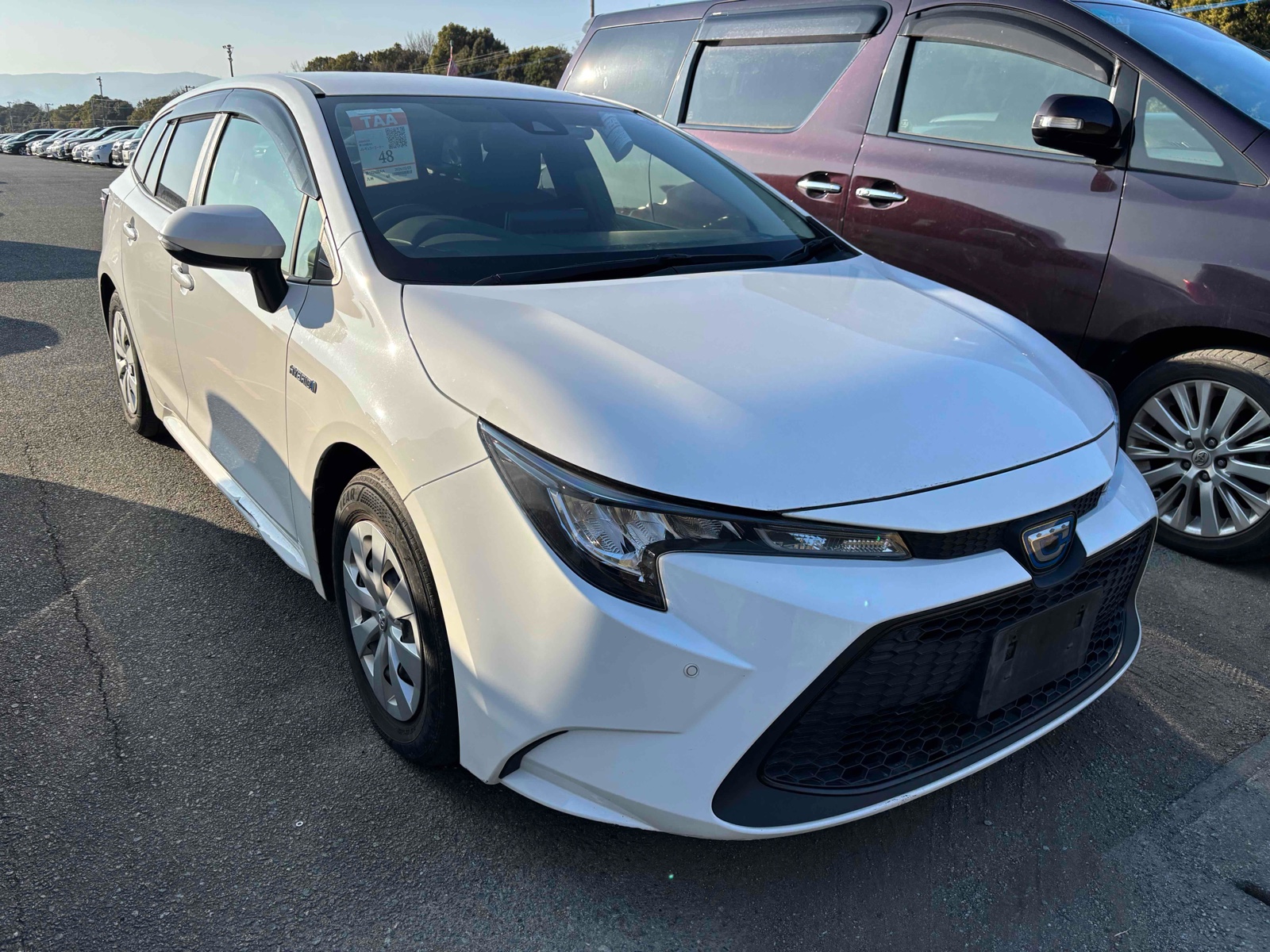 2020 TOYOTA COROLLA 3 auction-graded Japanese used car for sale export to United Kingdom 