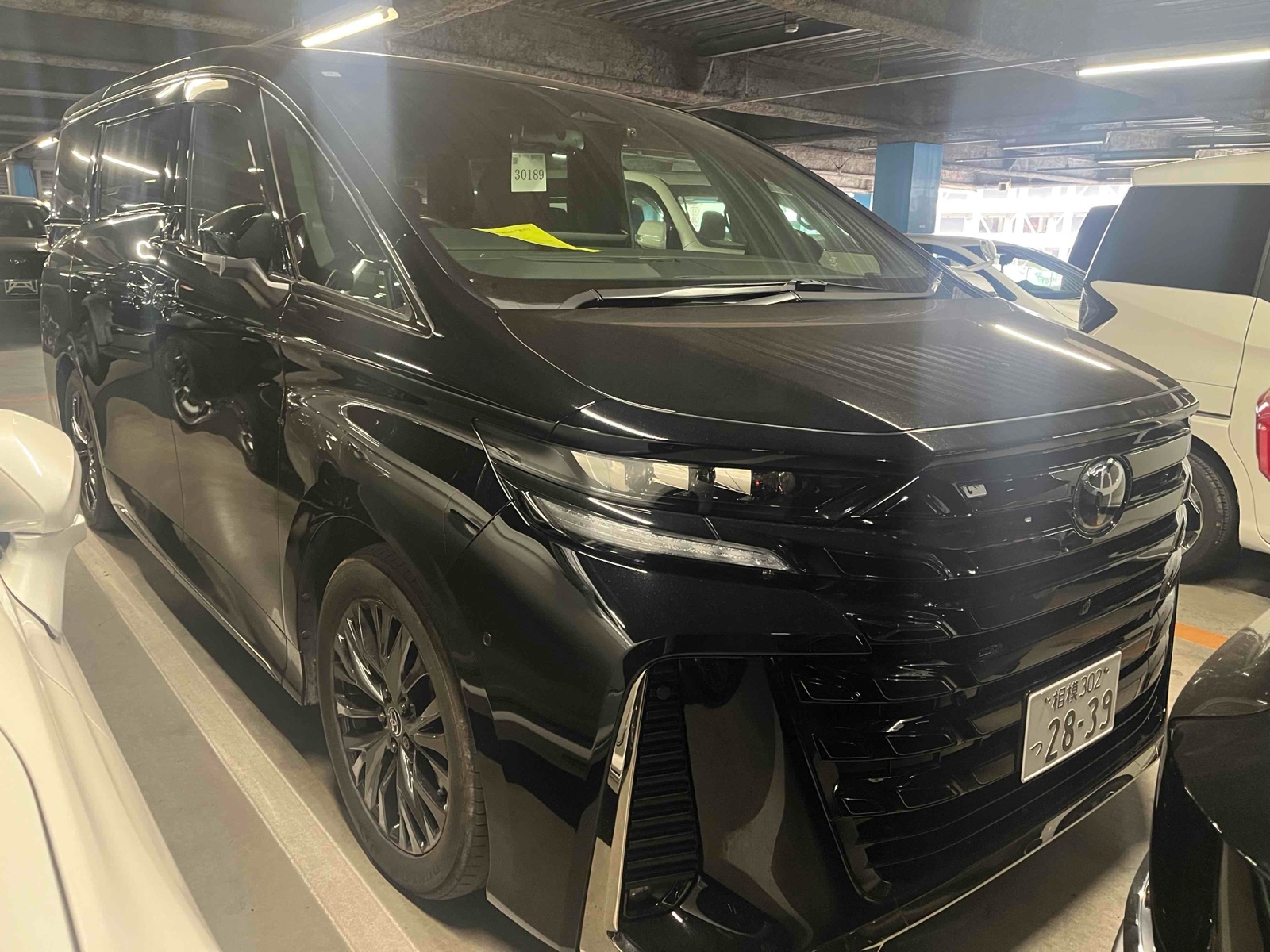2024 TOYOTA VELLFIRE 4 auction-graded Japanese used car for sale export to United Kingdom 