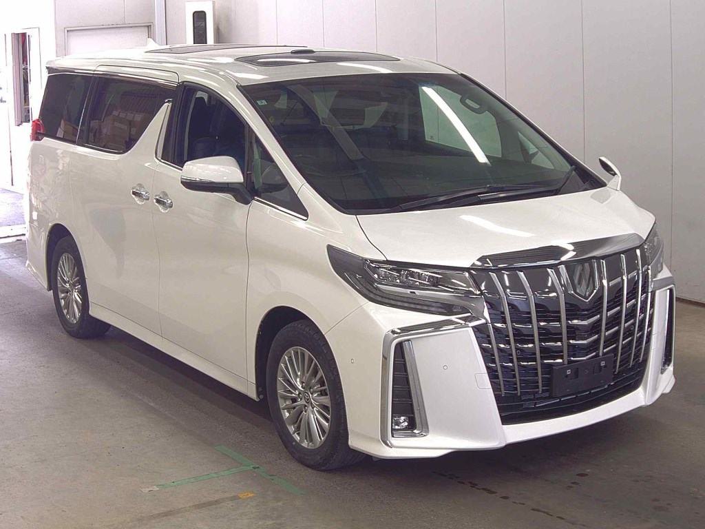 2020 TOYOTA ALPHARD R auction-graded Japanese used car for sale export to United Kingdom 