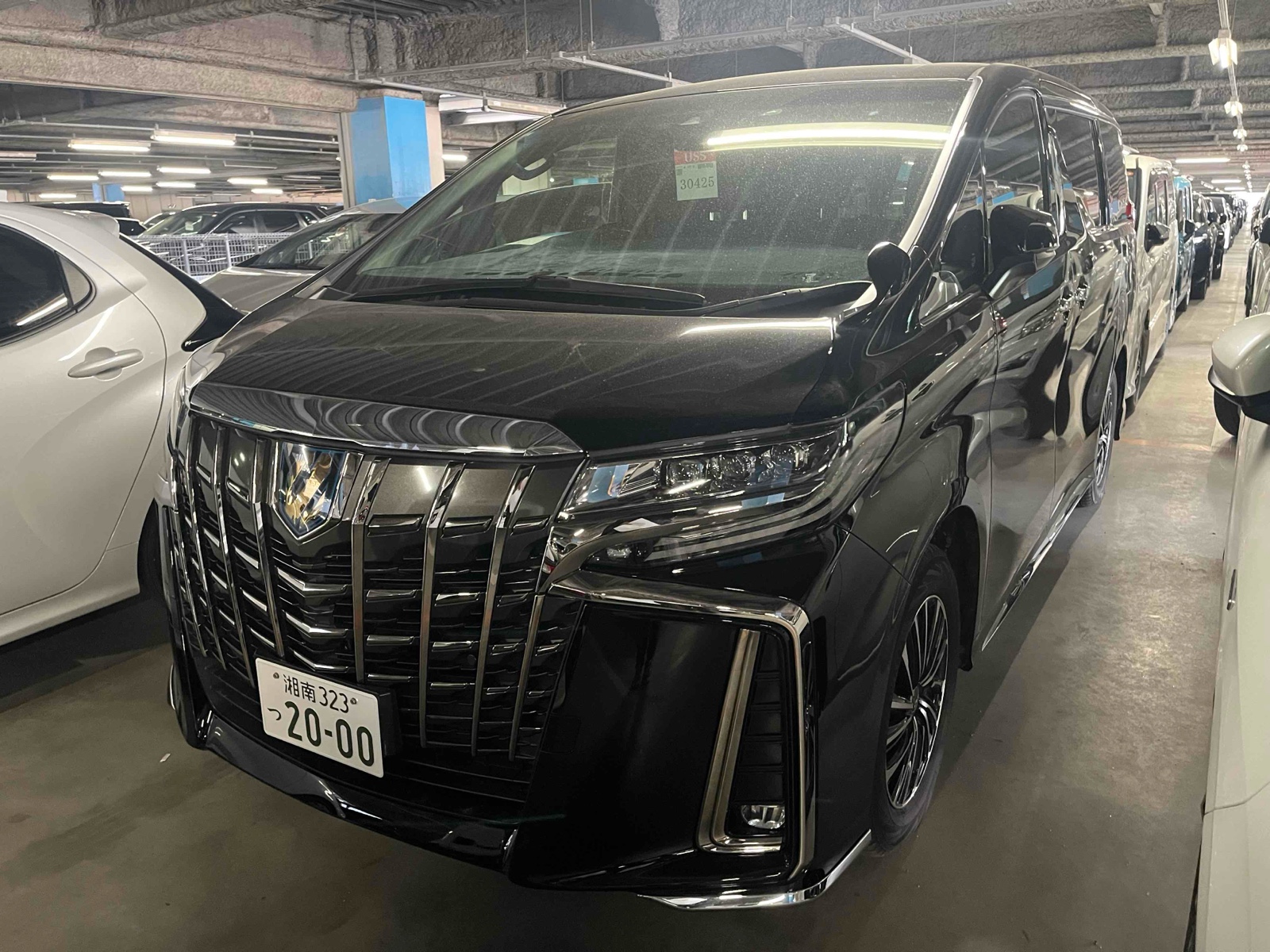 2021 TOYOTA ALPHARD R auction-graded Japanese used car for sale export to United Kingdom 