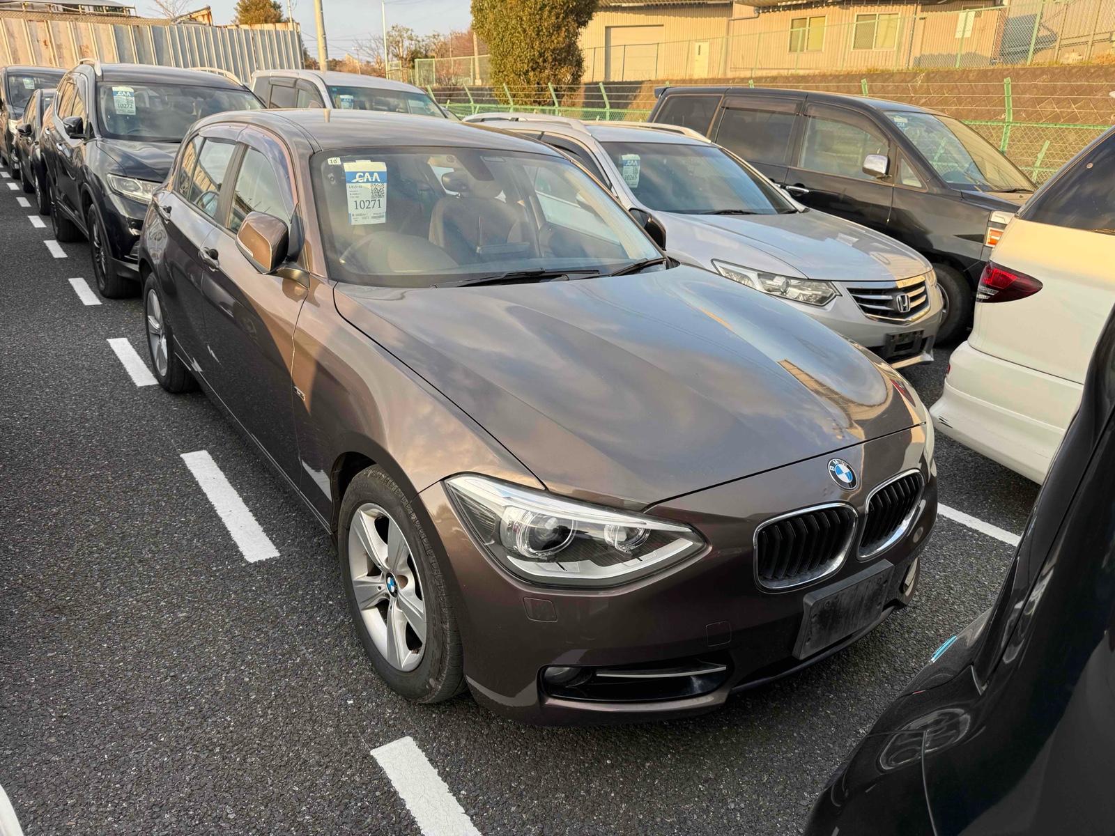 2013 BMW 1 SERIES 4.5 auction-graded Japanese used car for sale export to United Kingdom 