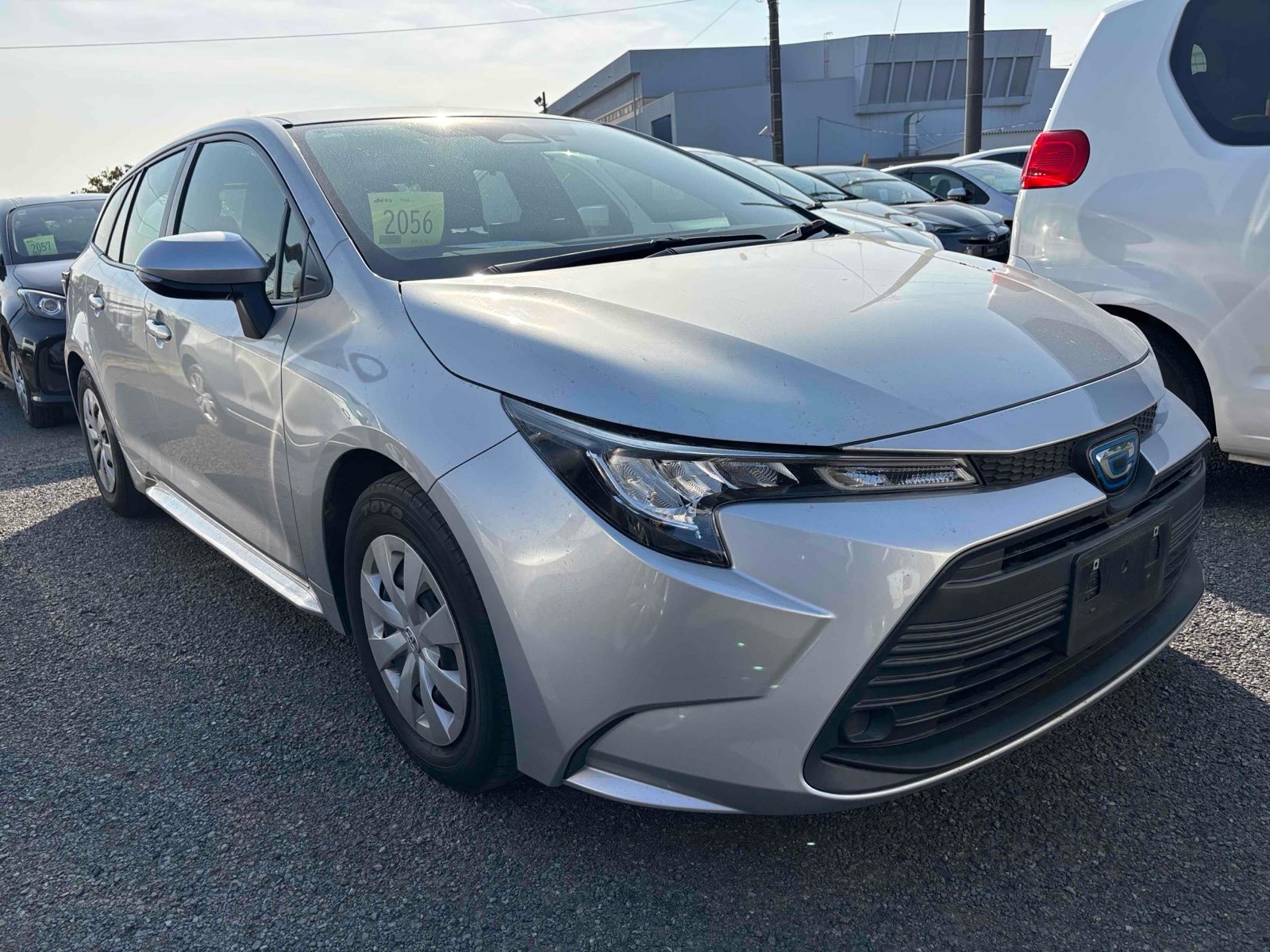 2023 TOYOTA COROLLA TOURING 4 auction-graded Japanese used car for sale export to United Kingdom 