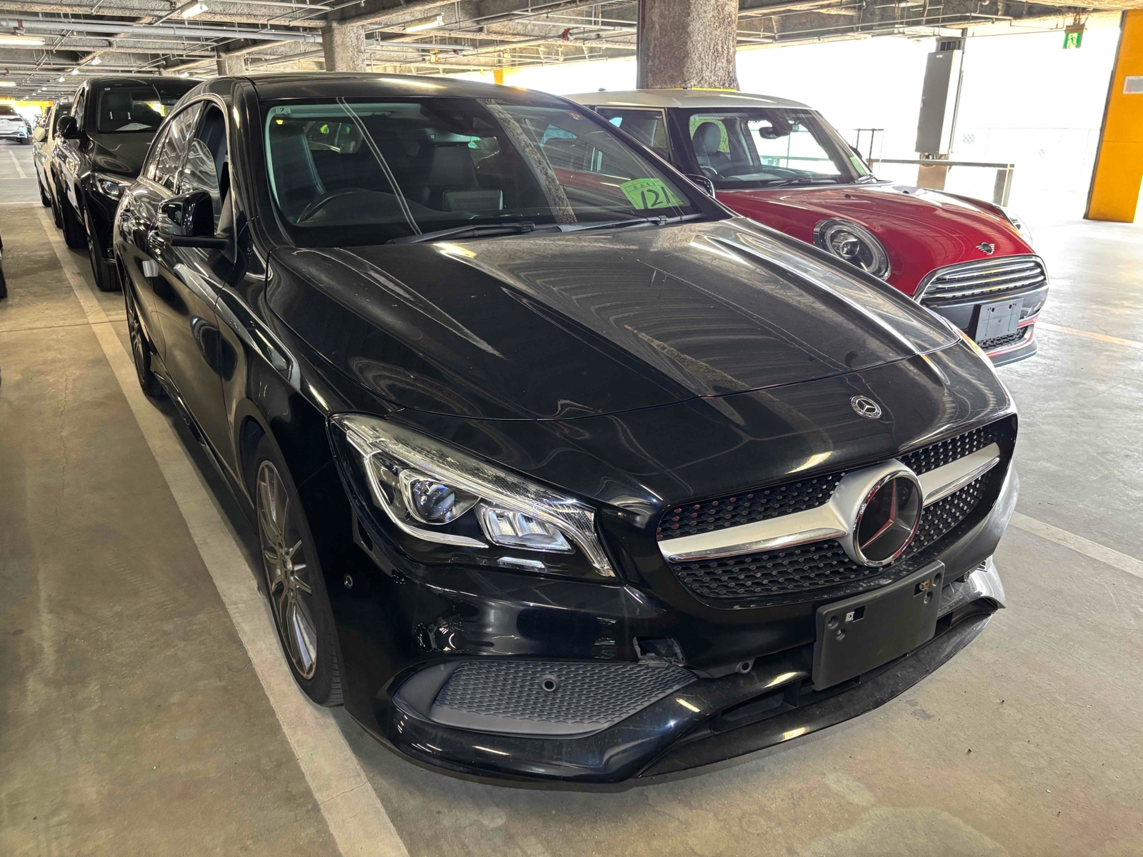 2018 MERCEDES BENZ CLA 4 auction-graded Japanese used car for sale export to United Kingdom 