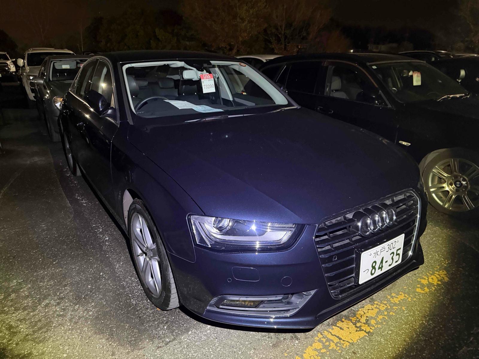 2016 AUDI A4 4.5 auction-graded Japanese used car for sale export to United Kingdom 