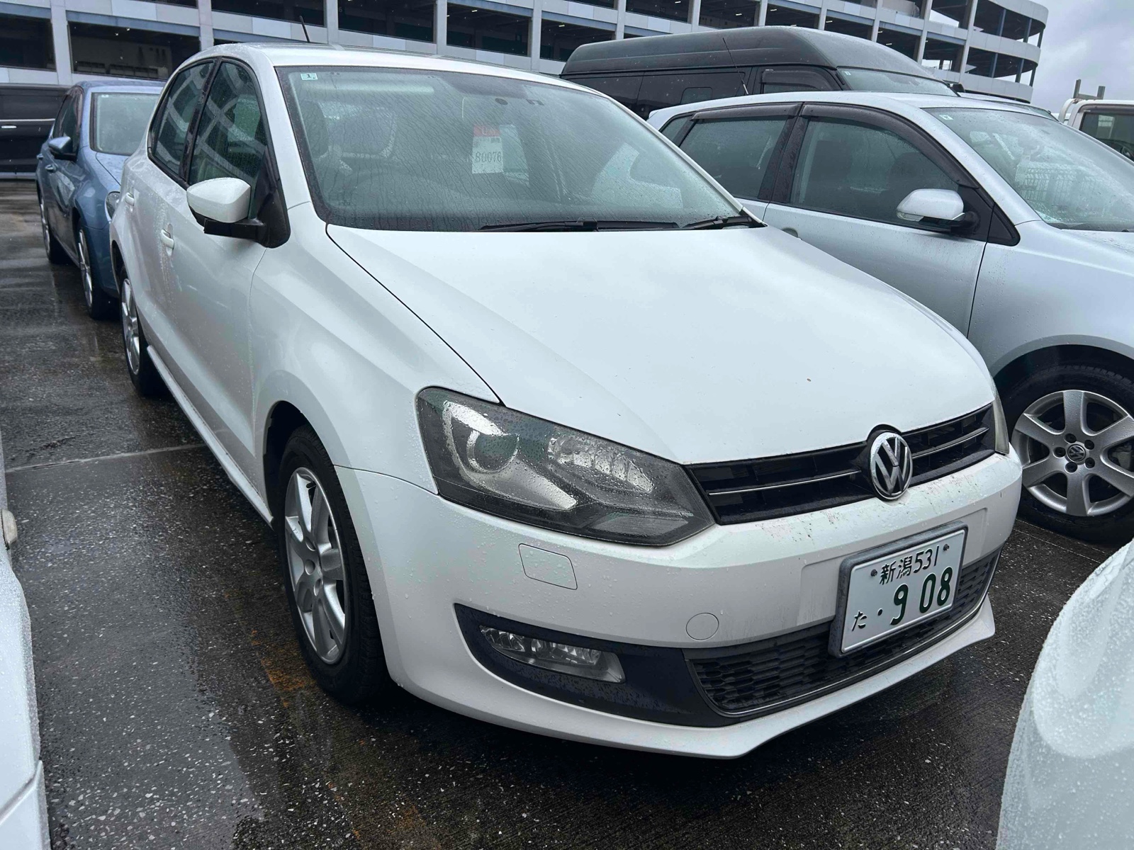 2012 VOLKSWAGEN POLO 4.5 auction-graded Japanese used car for sale export to United Kingdom 