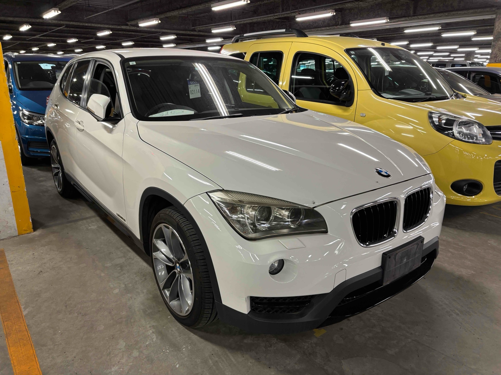 2013 BMW X1 4 auction-graded Japanese used car for sale export to United Kingdom 