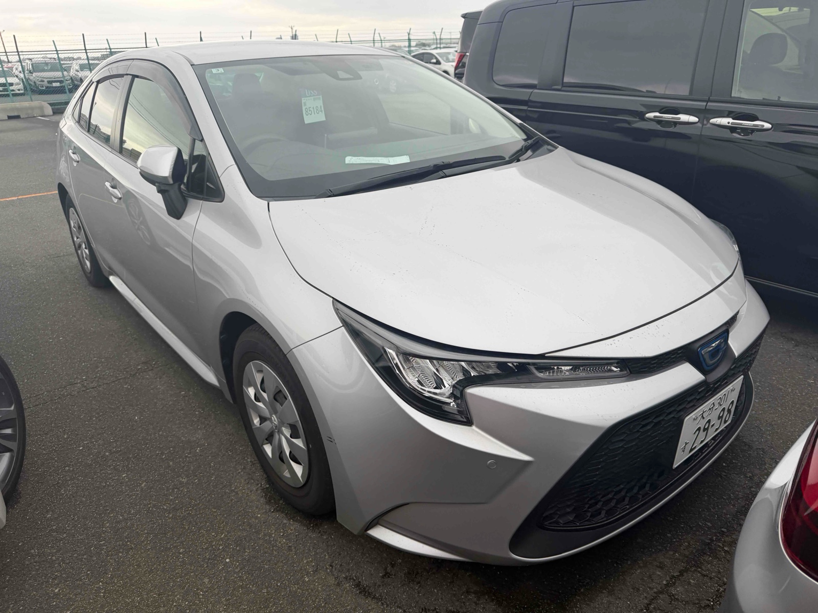 2021 TOYOTA COROLLA 4 auction-graded Japanese used car for sale export to Ireland 