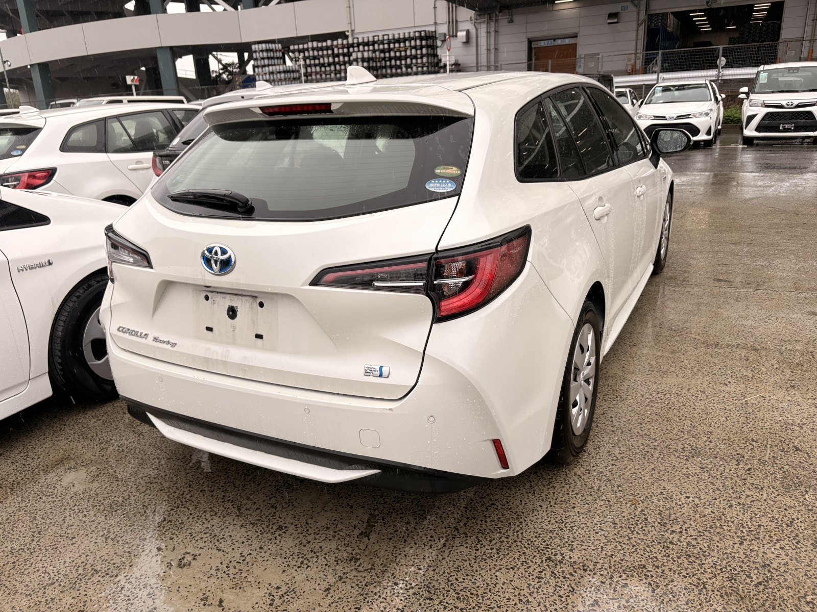 2020 TOYOTA COROLLA TOURING 3.5 auction-graded Japanese used car for sale export to United Kingdom 