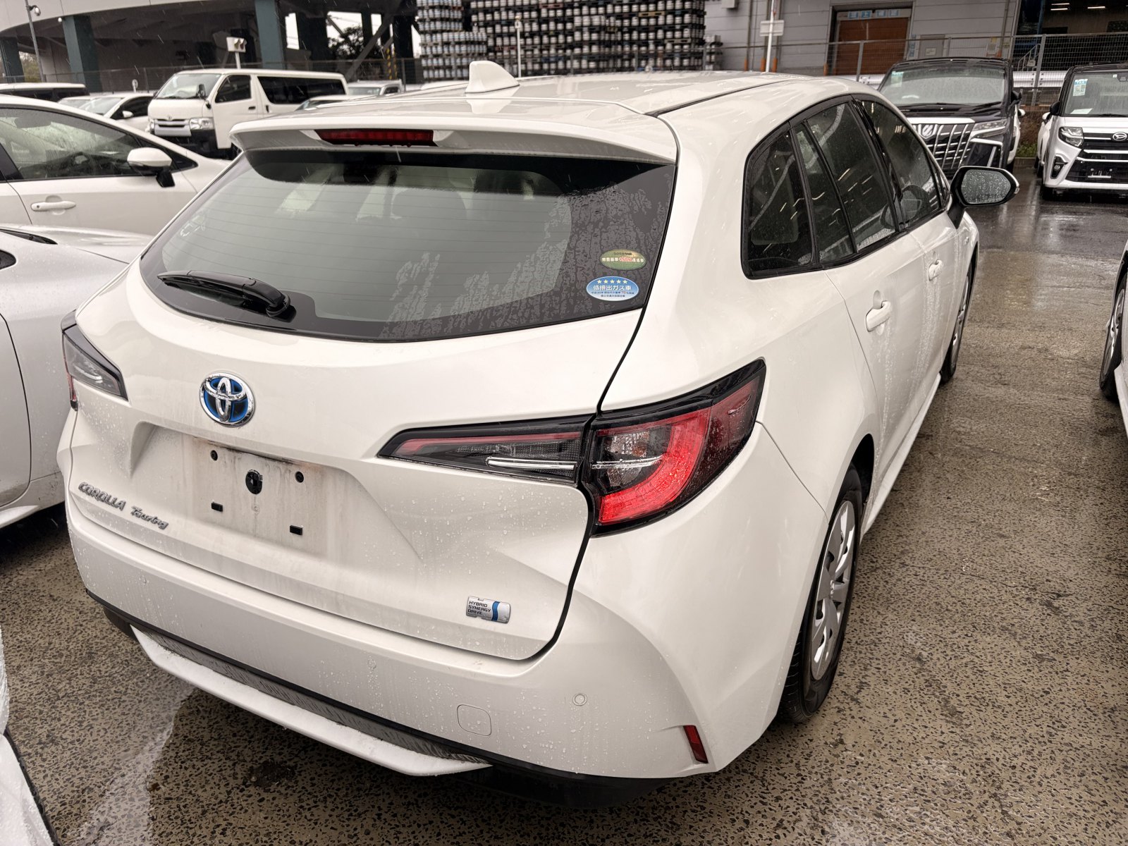 2020 TOYOTA COROLLA TOURING 3.5 auction-graded Japanese used car for sale export to United Kingdom 