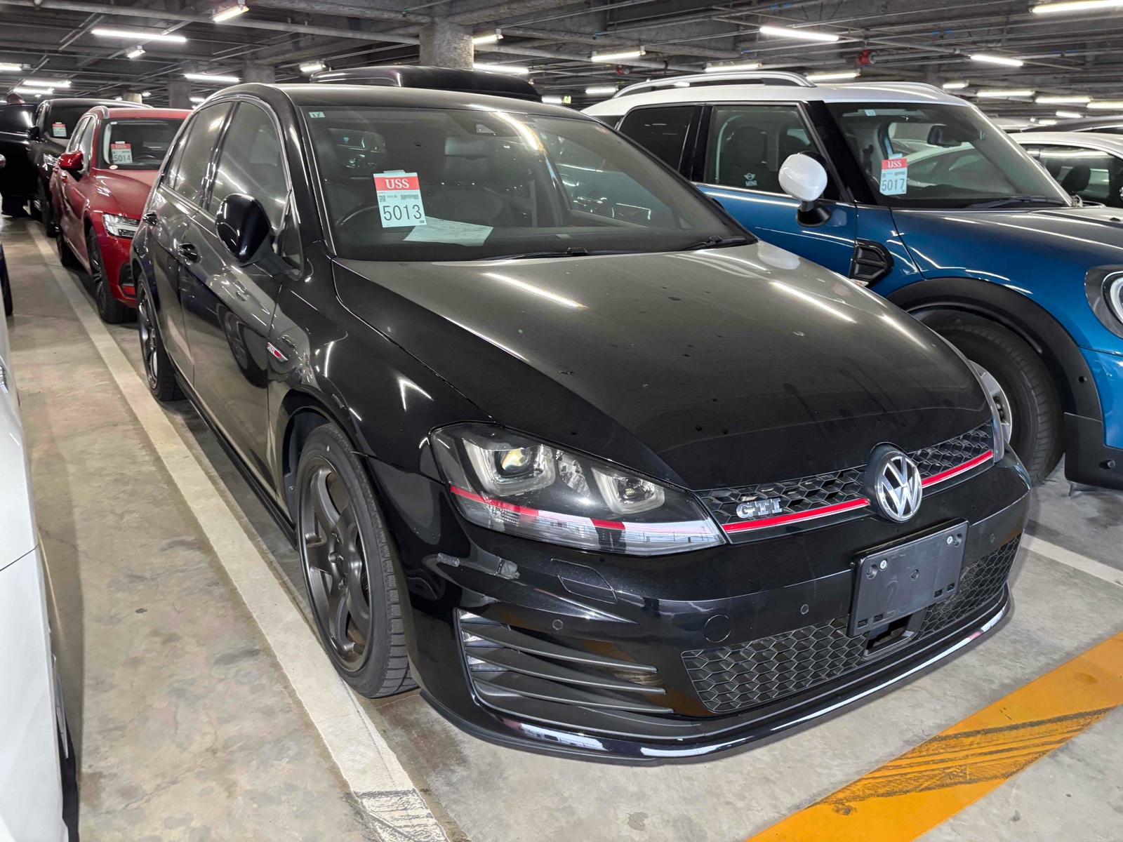 2013 VOLKSWAGEN GOLF GTI 4 auction-graded Japanese used car for sale export to United Kingdom 