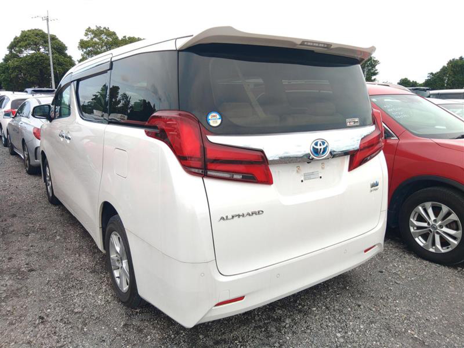 2021 TOYOTA ALPHARD R auction-graded Japanese used car for sale export to United Kingdom 