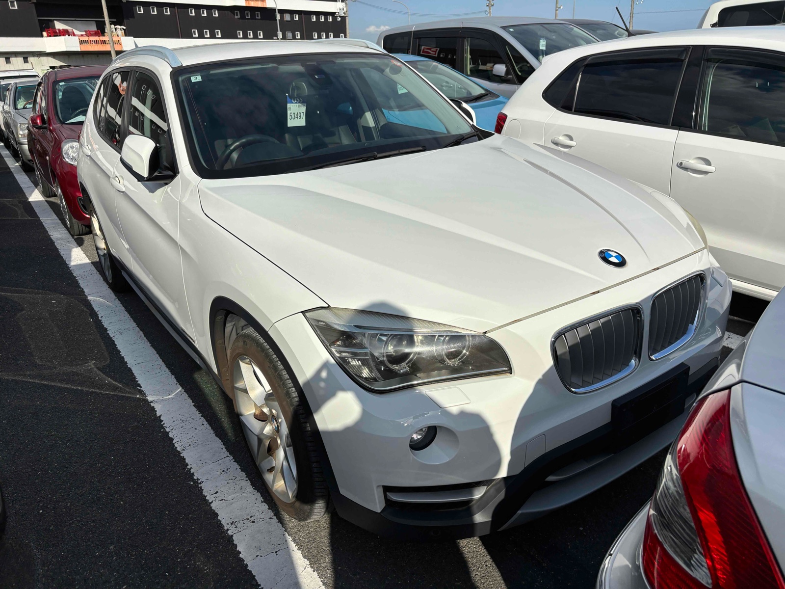 2013 BMW X1 4 auction-graded Japanese used car for sale export to United Kingdom 