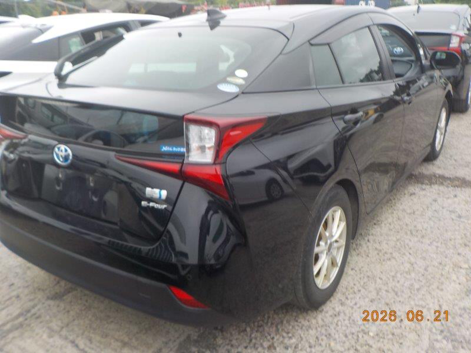 2021 TOYOTA PRIUS 3.5 auction-graded Japanese used car for sale export to United Kingdom 