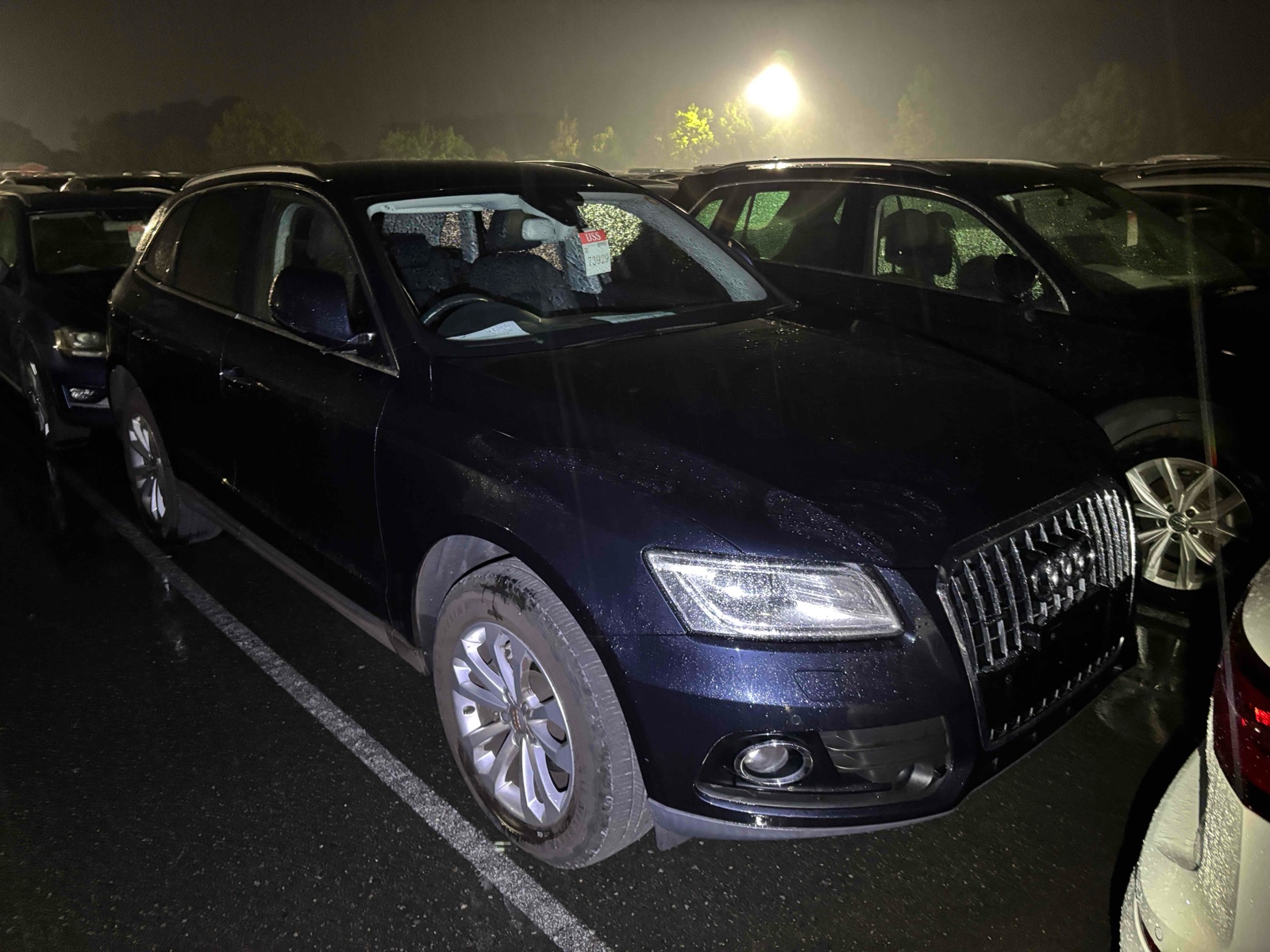 2016 AUDI Q5 4.5 auction-graded Japanese used car for sale export to United Kingdom 