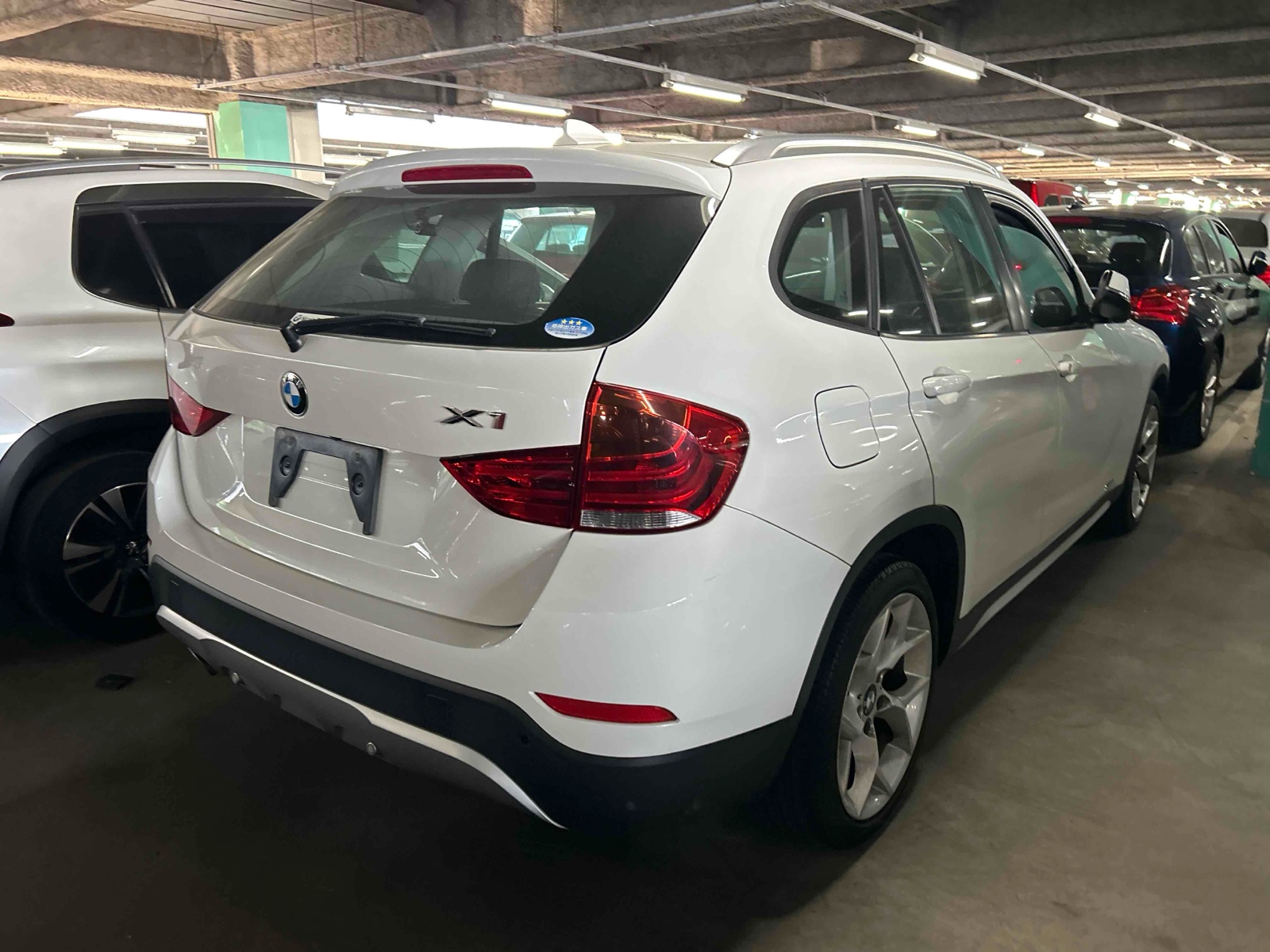 2013 BMW X1 4 auction-graded Japanese used car for sale export to United Kingdom 