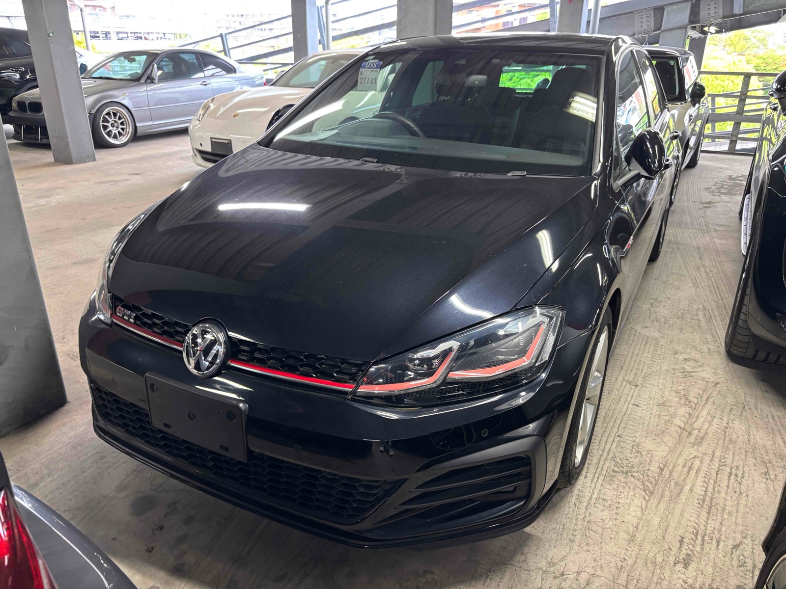 2019 VOLKSWAGEN GOLF GTI 4 auction-graded Japanese used car for sale export to United Kingdom 