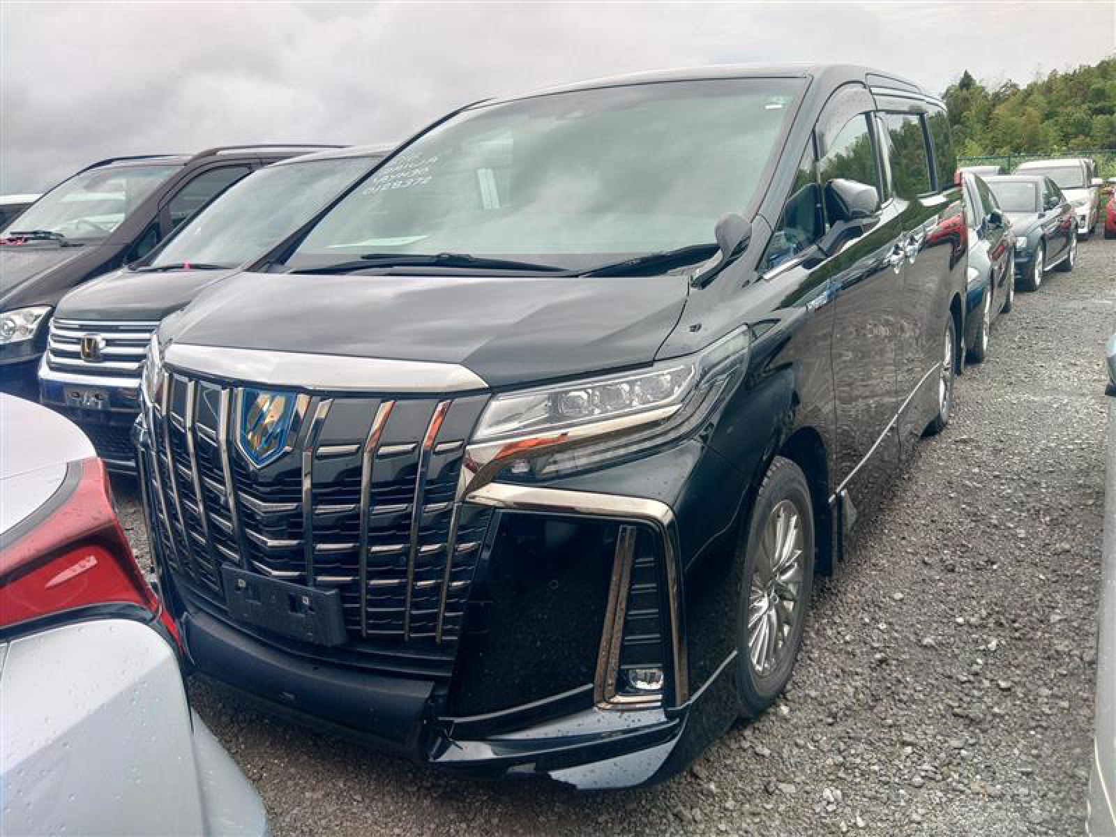 2021 TOYOTA ALPHARD R auction-graded Japanese used car for sale export to United Kingdom 