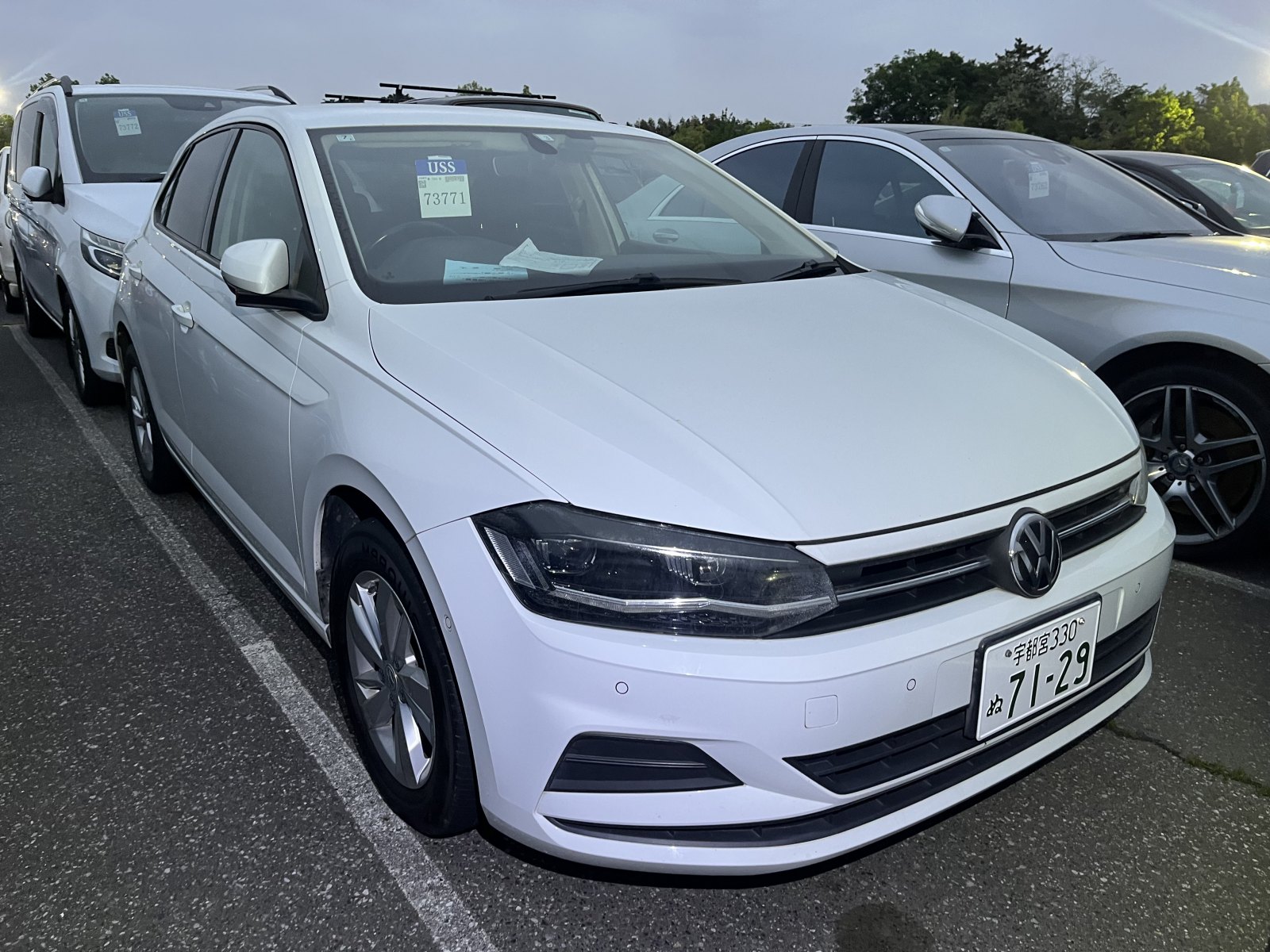 2020 VOLKSWAGEN POLO 4 auction-graded Japanese used car for sale export to Ireland 
