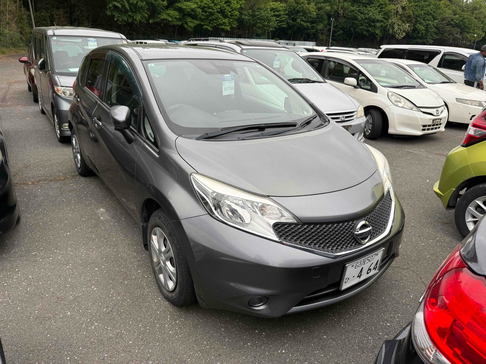 2015 NISSAN NOTE 4 auction-graded Japanese used car for sale export to United Kingdom 