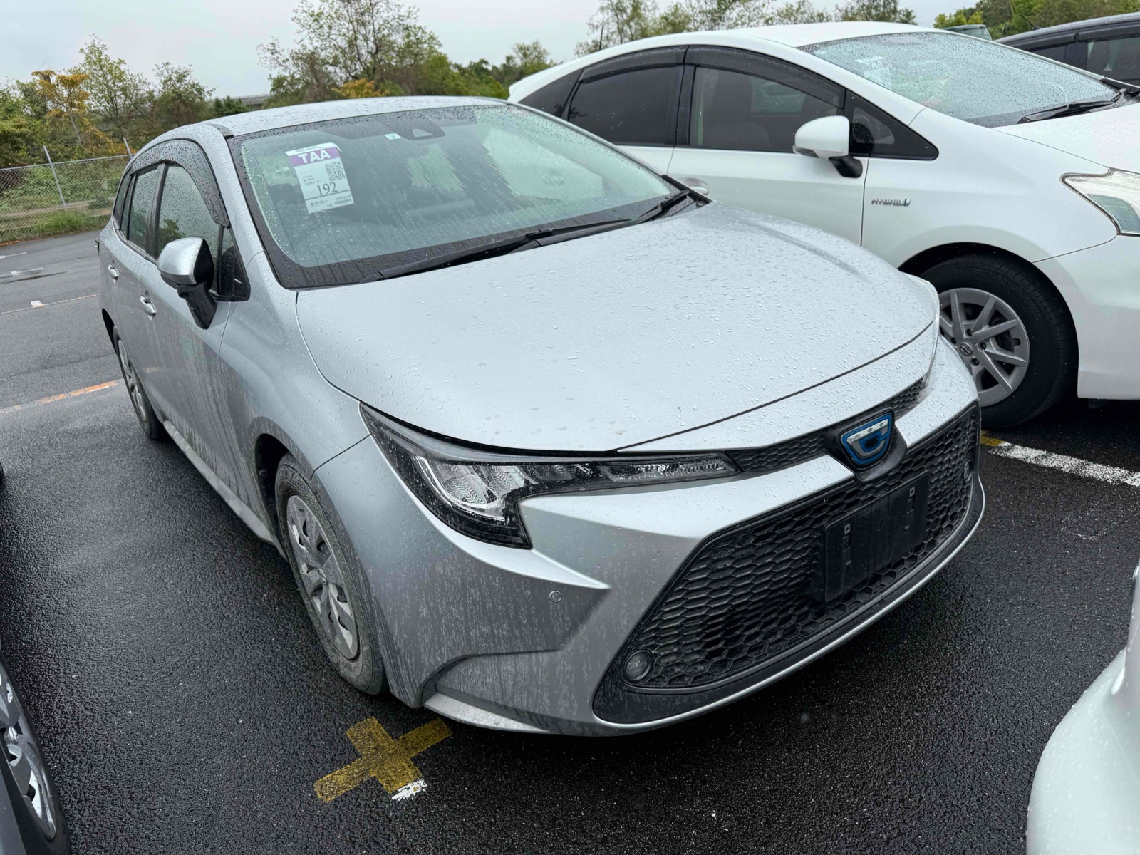 2021 TOYOTA COROLLA TOURING 3.5 auction-graded Japanese used car for sale export to United Kingdom 