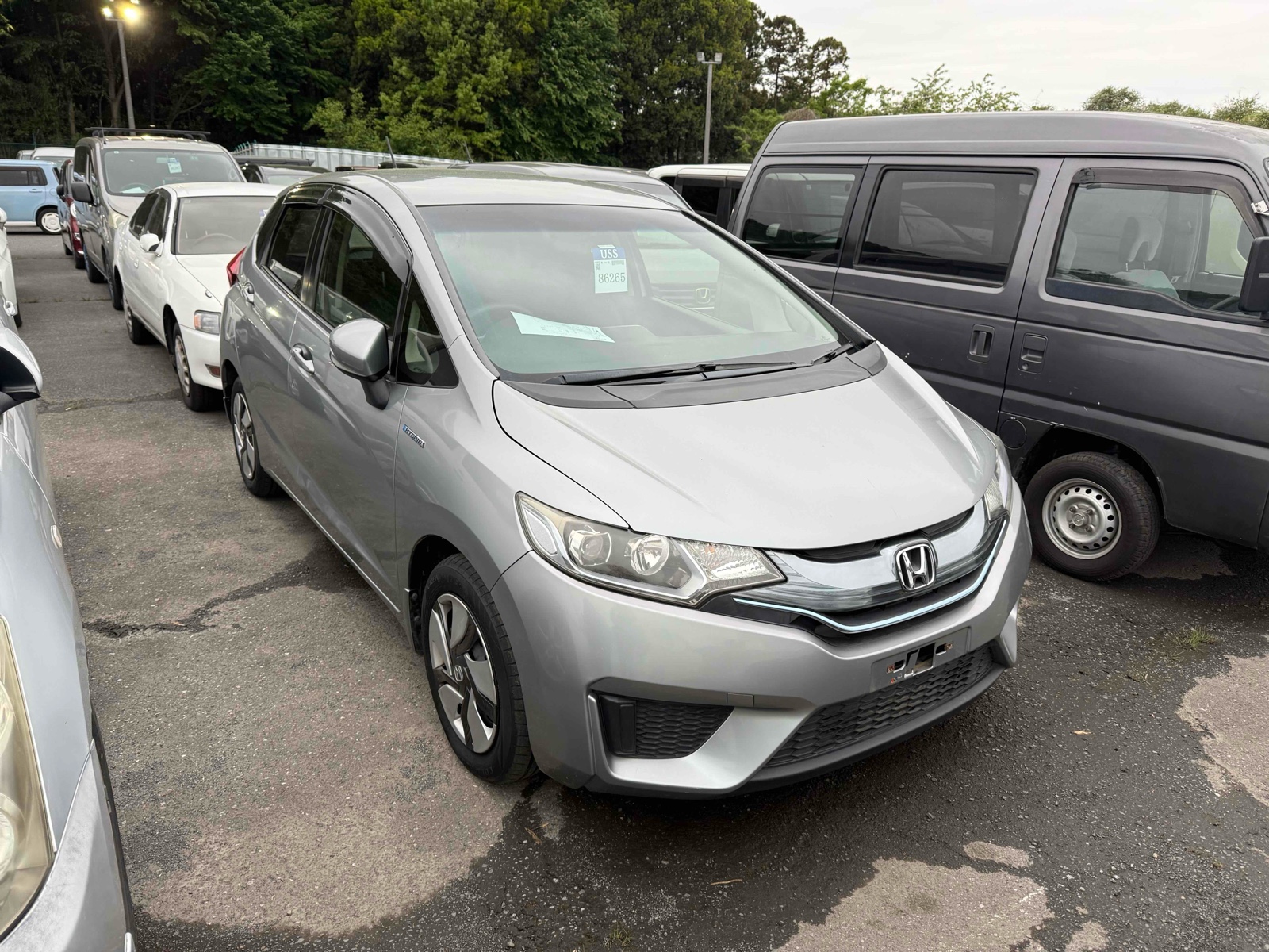 2014 HONDA FIT 4 auction-graded Japanese used car for sale export to United Kingdom 
