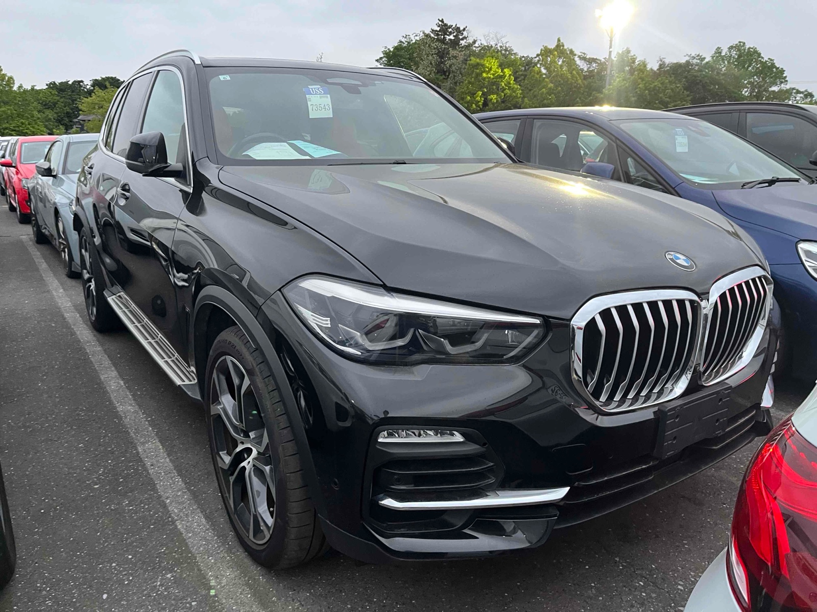 2021 BMW X5 4.5 auction-graded Japanese used car for sale export to United Kingdom 
