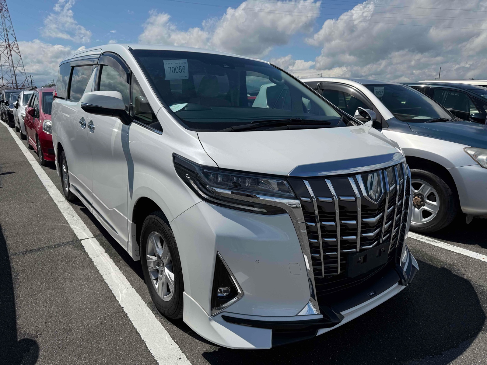 2022 TOYOTA ALPHARD R auction-graded Japanese used car for sale export to United Kingdom 