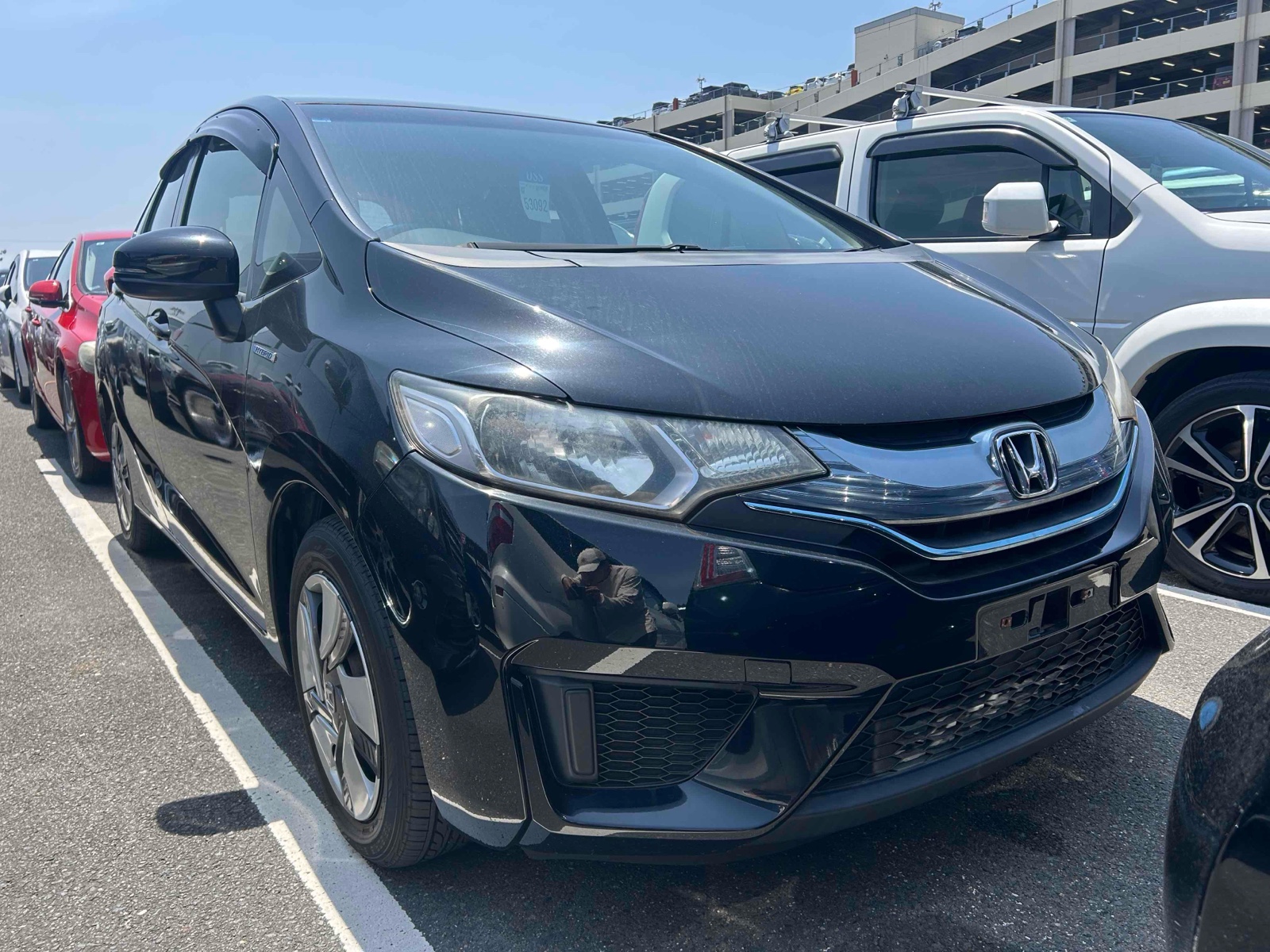 2013 HONDA FIT 4 auction-graded Japanese used car for sale export to United Kingdom 