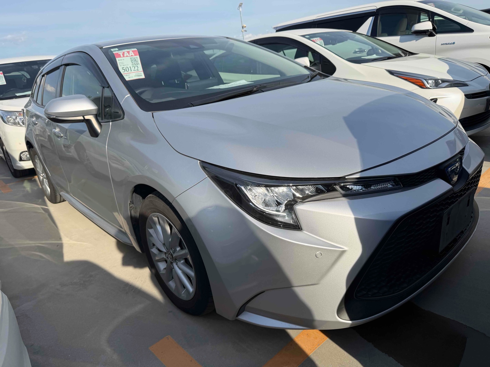 2021 TOYOTA COROLLA R auction-graded Japanese used car for sale export to United Kingdom 