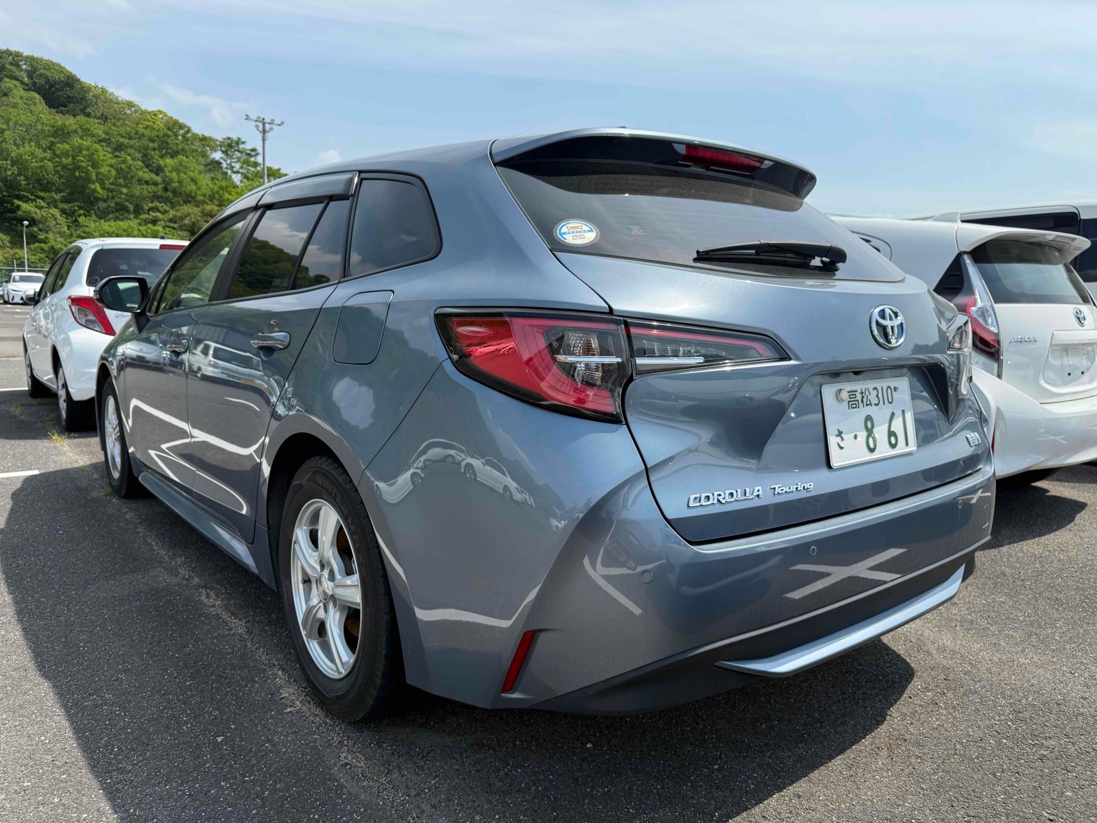 2020 TOYOTA COROLLA 3.5 auction-graded Japanese used car for sale export to United Kingdom 