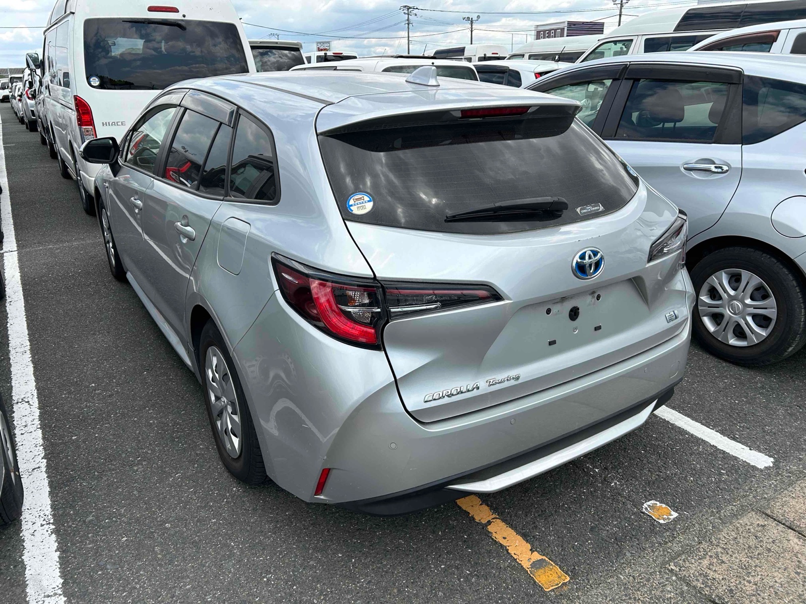 2020 TOYOTA COROLLA 3.5 auction-graded Japanese used car for sale export to United Kingdom 
