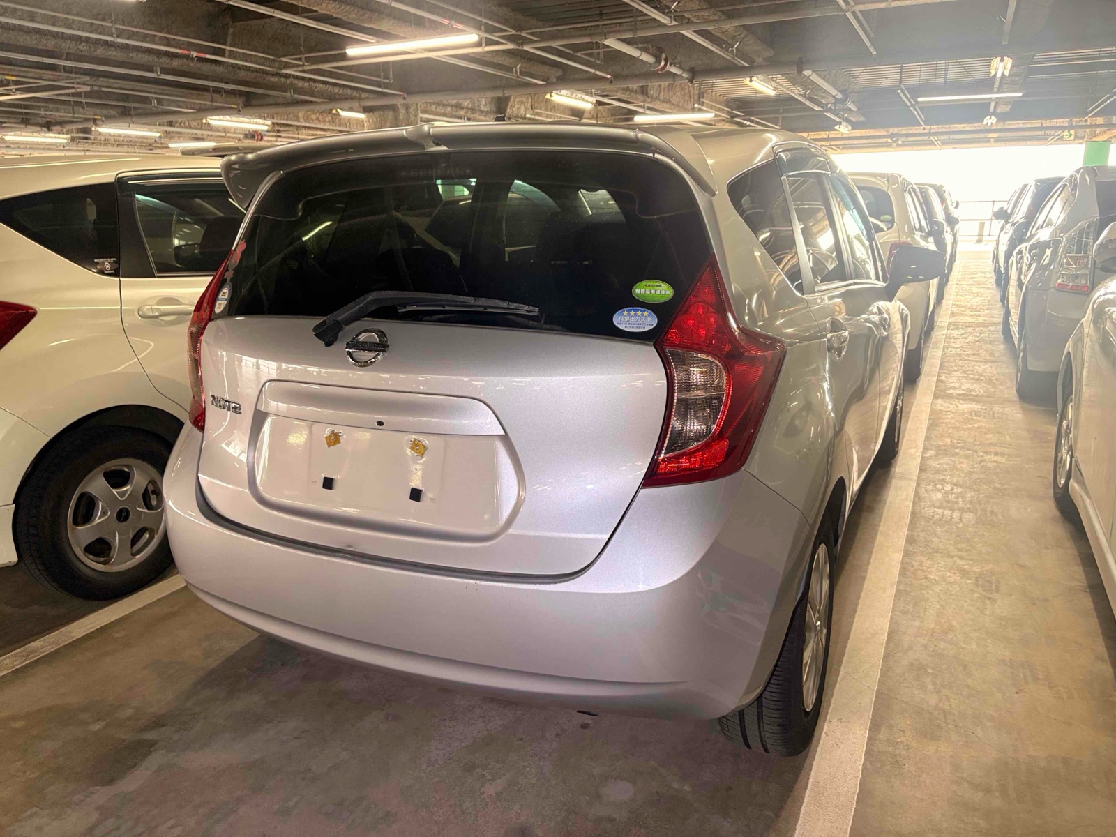 2015 NISSAN NOTE 4 auction-graded Japanese used car for sale export to United Kingdom 