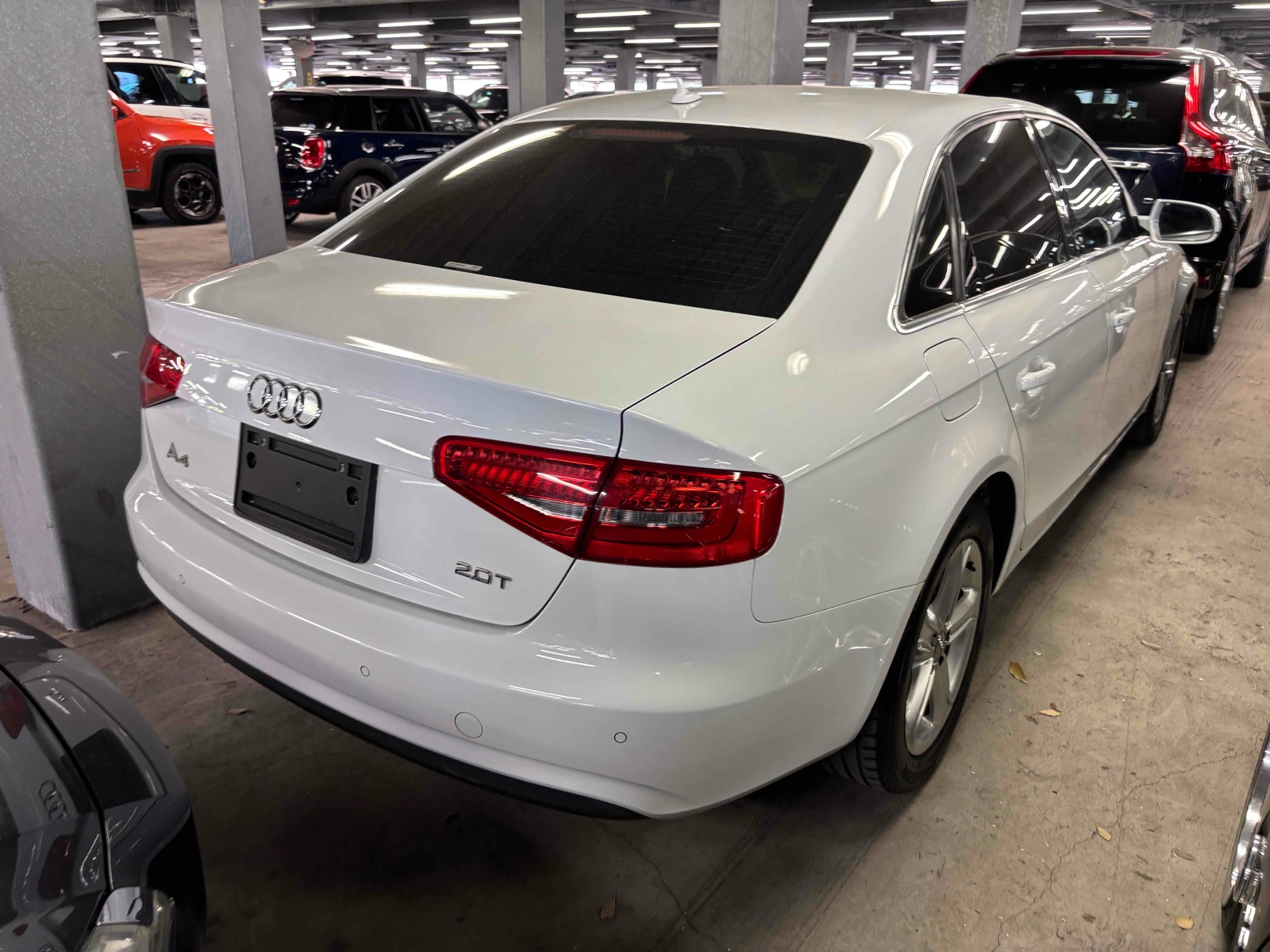 2013 AUDI A4 4 auction-graded Japanese used car for sale export to United Kingdom 