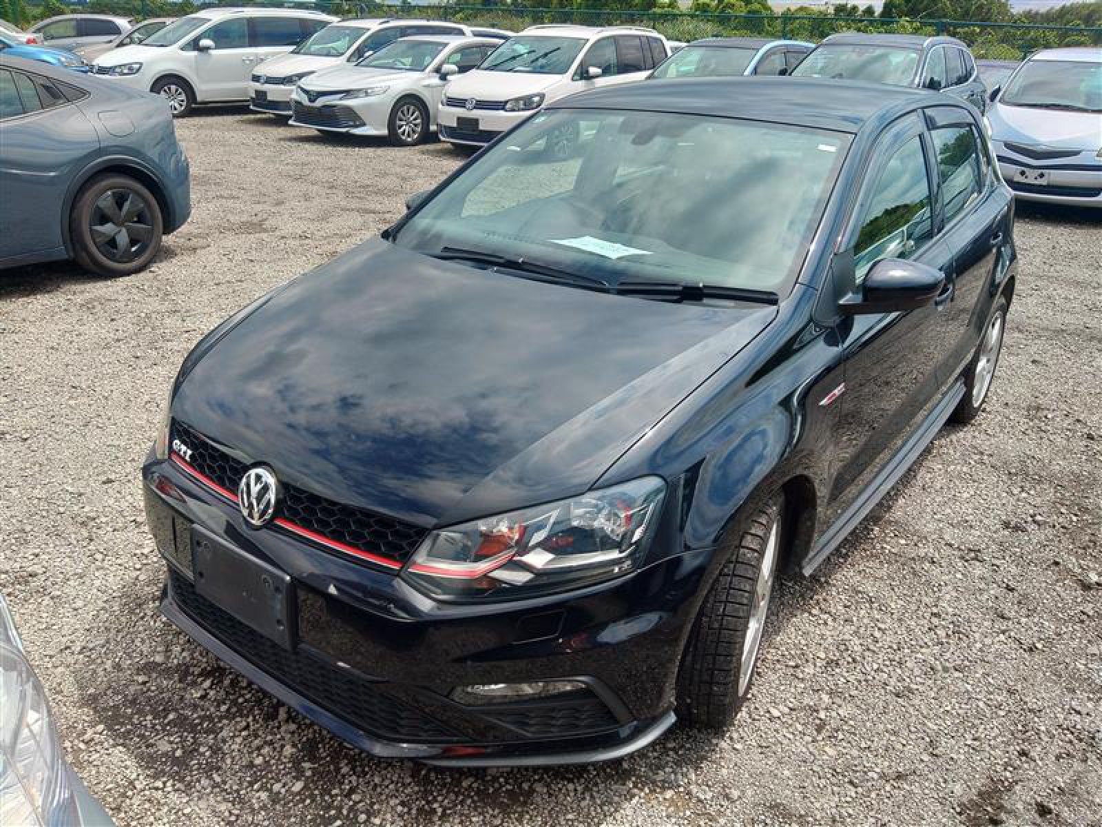 2015 VOLKSWAGEN POLO GTI 4 auction-graded Japanese used car for sale export to United Kingdom 